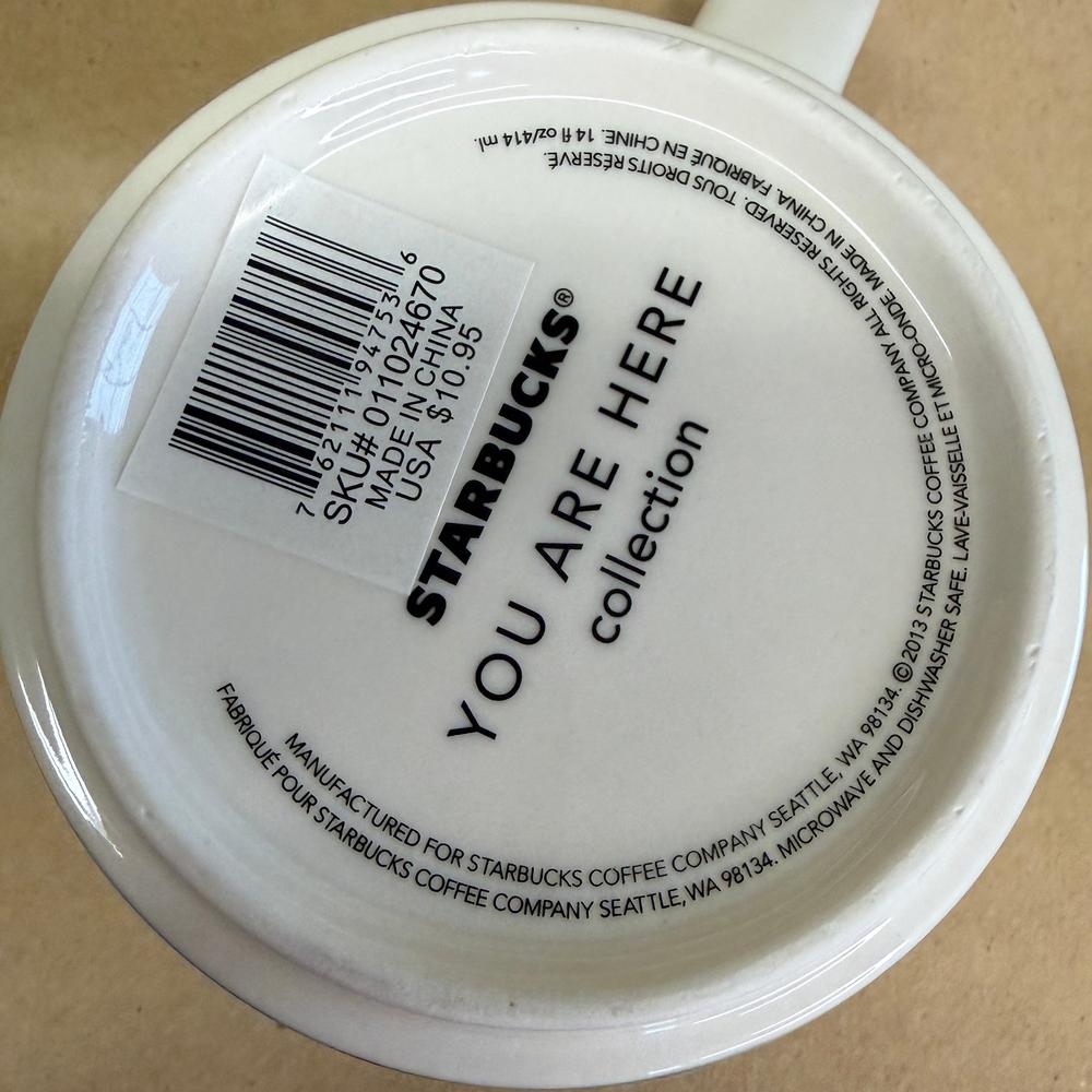 Starbucks You Are Here Series Denver Mug NIB-2013