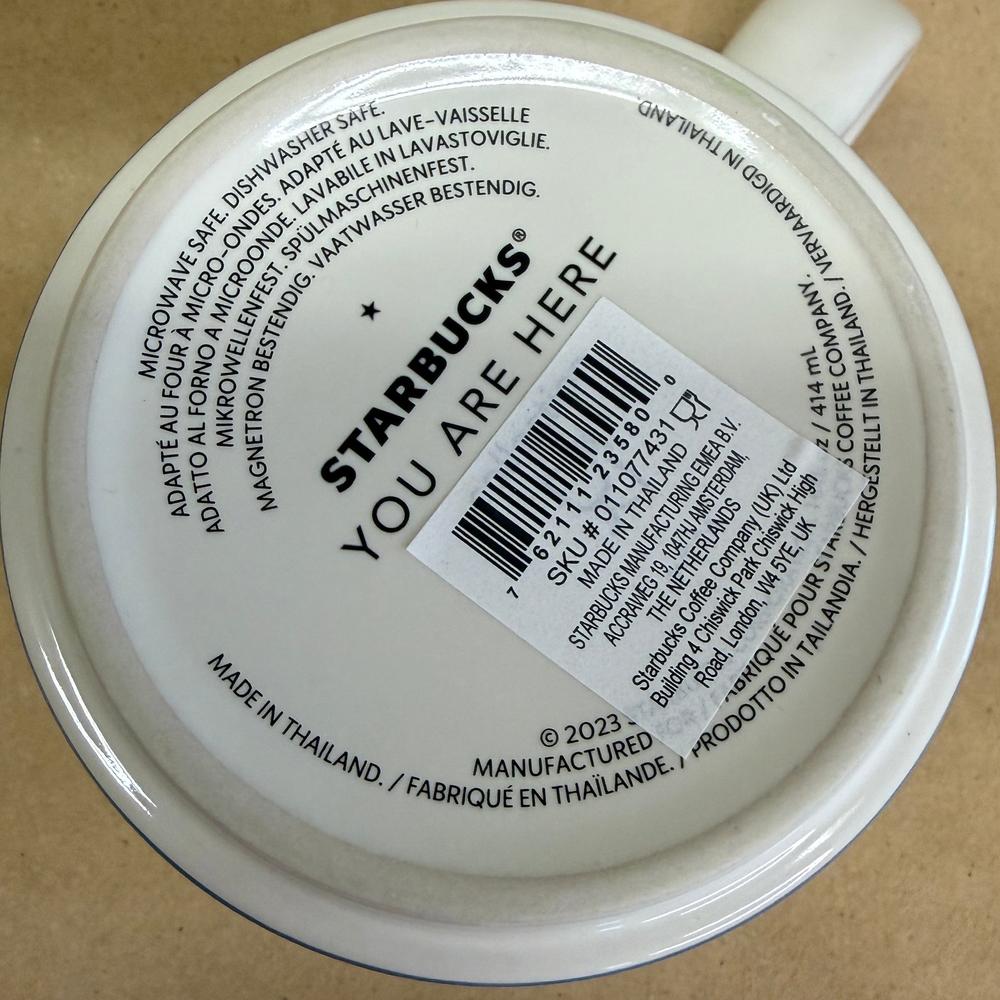 Starbucks You Are Here Series Rotterdam Mug NIB-2023