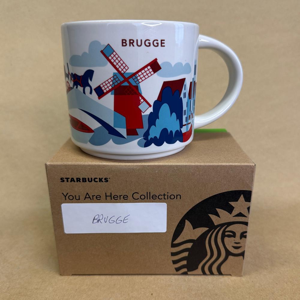 Starbucks You Are Here Series Brugge Mug NIB-2025