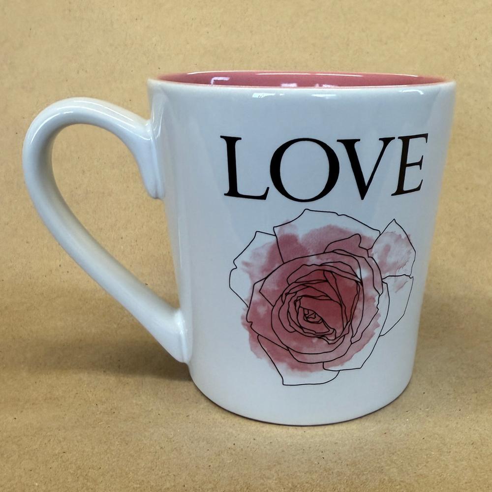 Life is Good Do Love Rose Mug