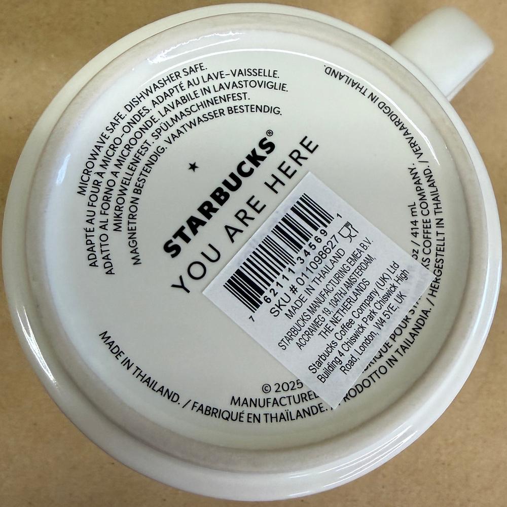 Starbucks You Are Here Series Brugge Mug NIB-2025