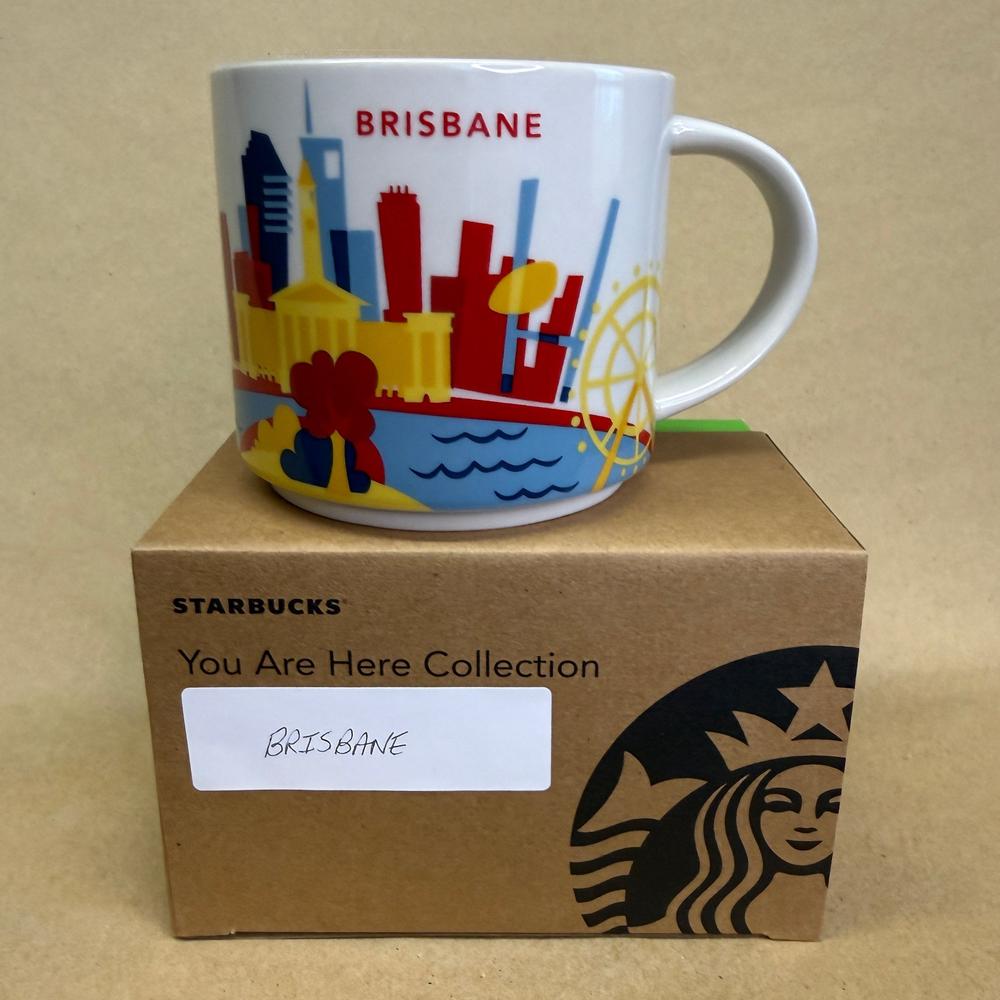 Starbucks You Are Here Series Brisbane Mug NIB-2025