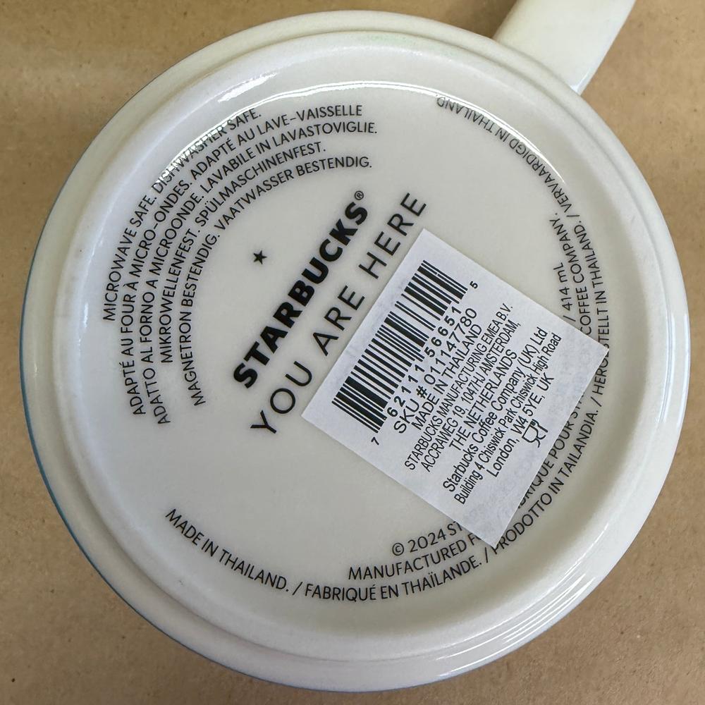 Starbucks You Are Here Series Bari Mug NIB-2024