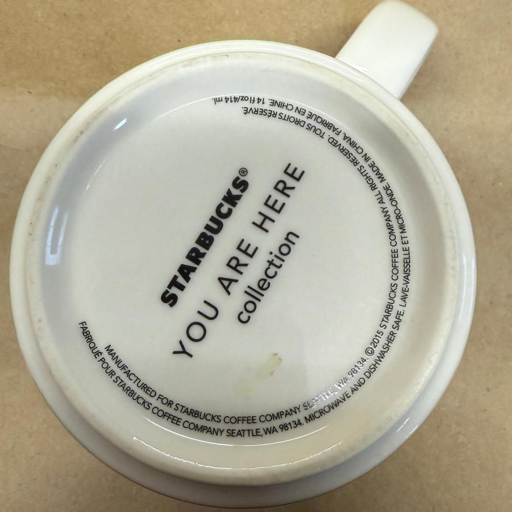 Starbucks You Are Here Series Dallas Mug-2015