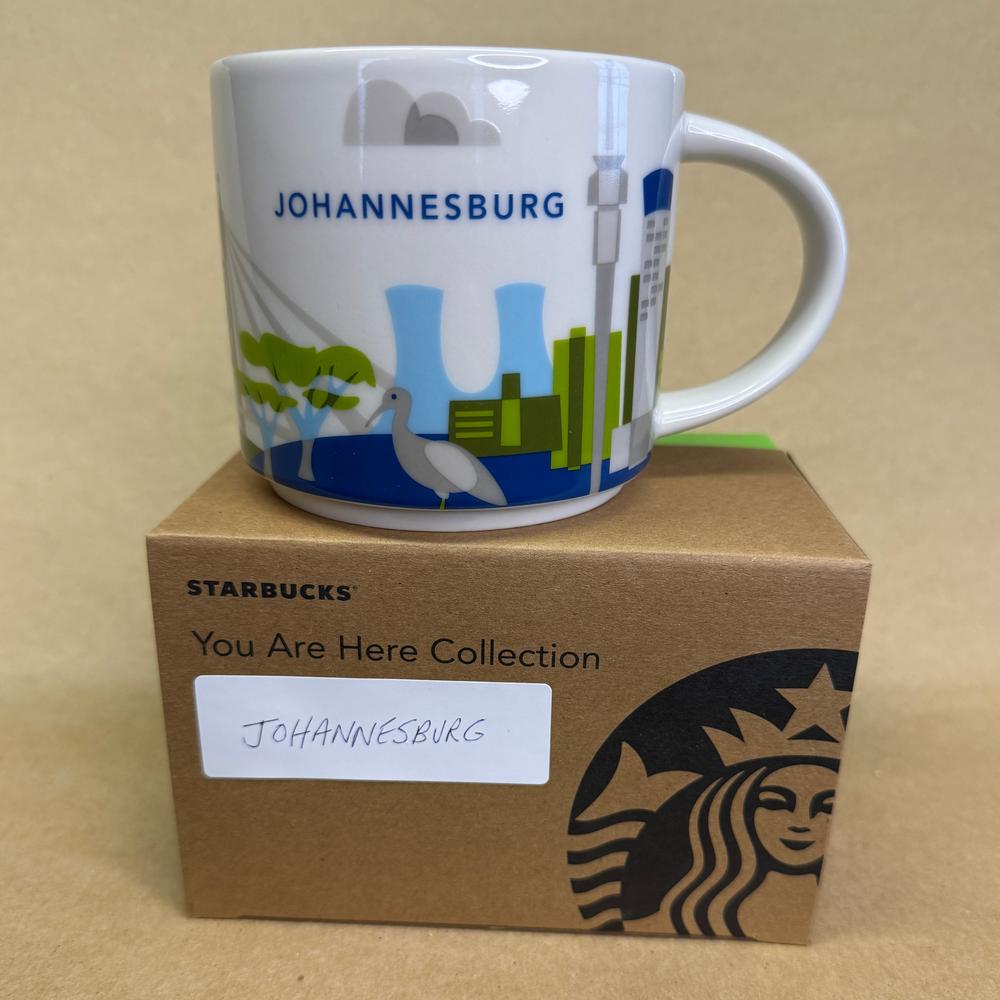 Starbucks You Are Here Series Johannesburg Mug NIB-2018