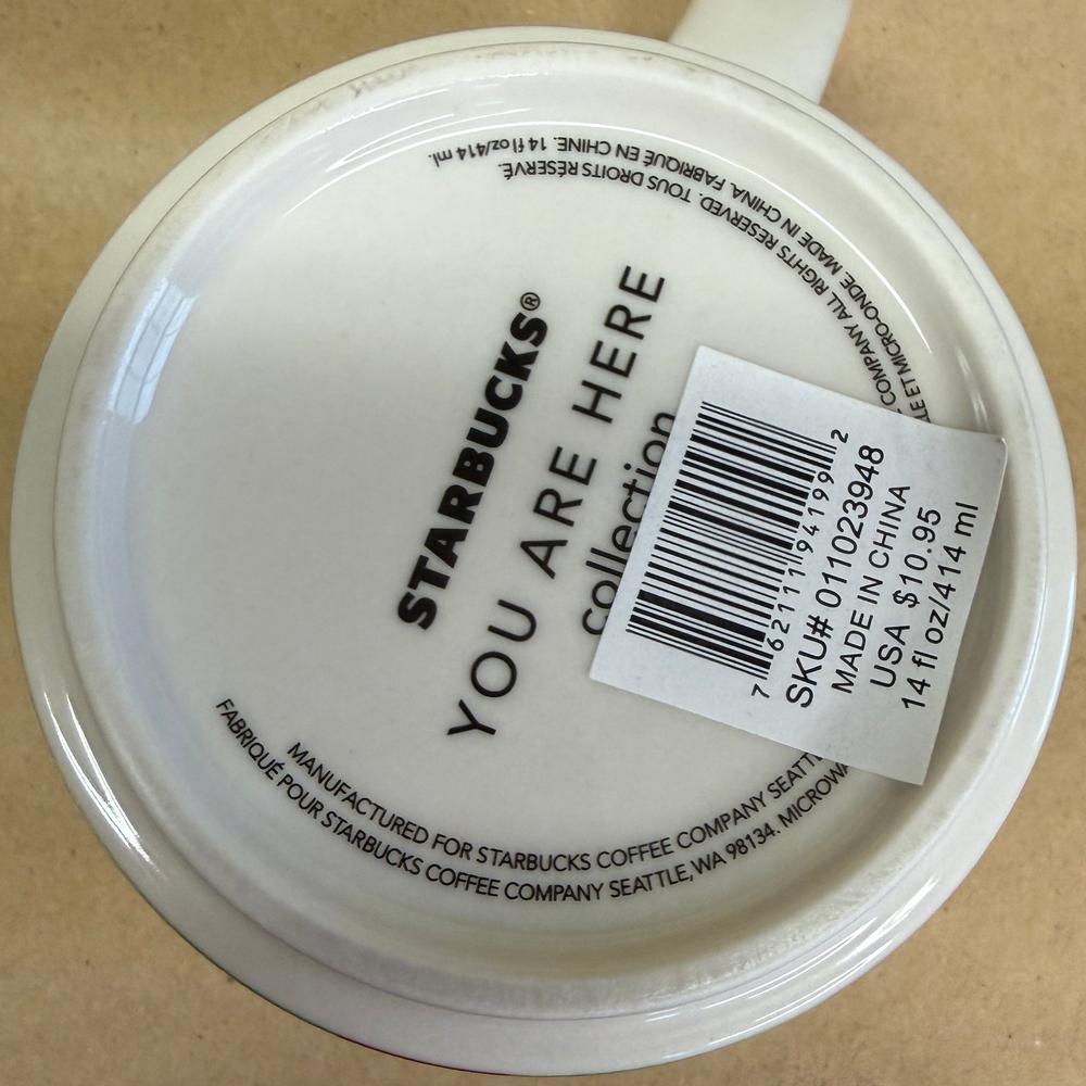 Starbucks You Are Here Series Cambridge Mug NIB-2018