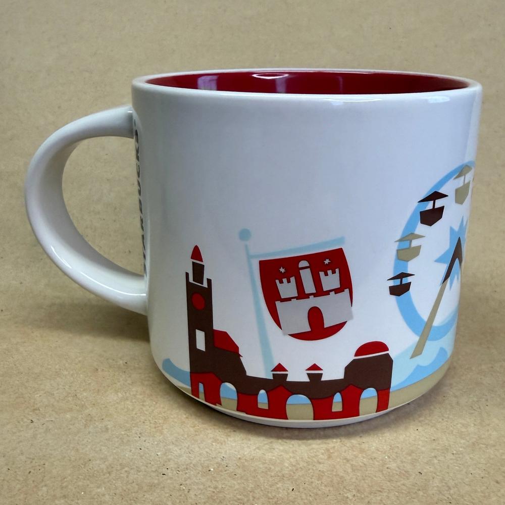 Starbucks You Are Here Series Hamburg Mug NIB-2023