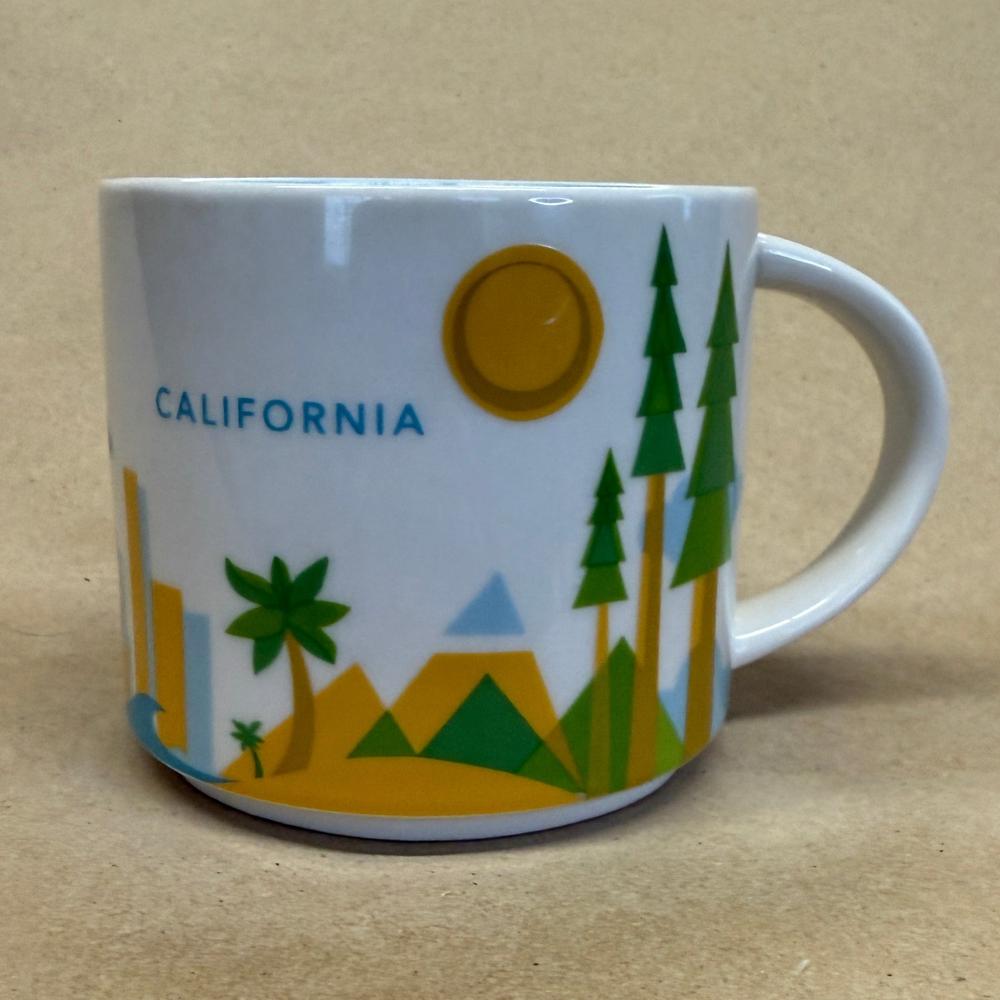 Starbucks You Are Here Series California Mug-2012