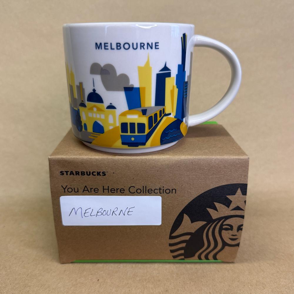 Starbucks You Are Here Series Melbourne Mug NIB-2017