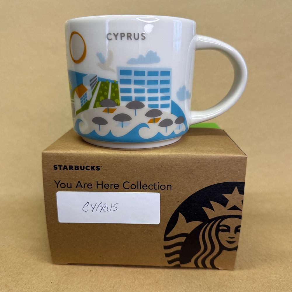 Starbucks You Are Here Series Cyprus Mug NIB-2018
