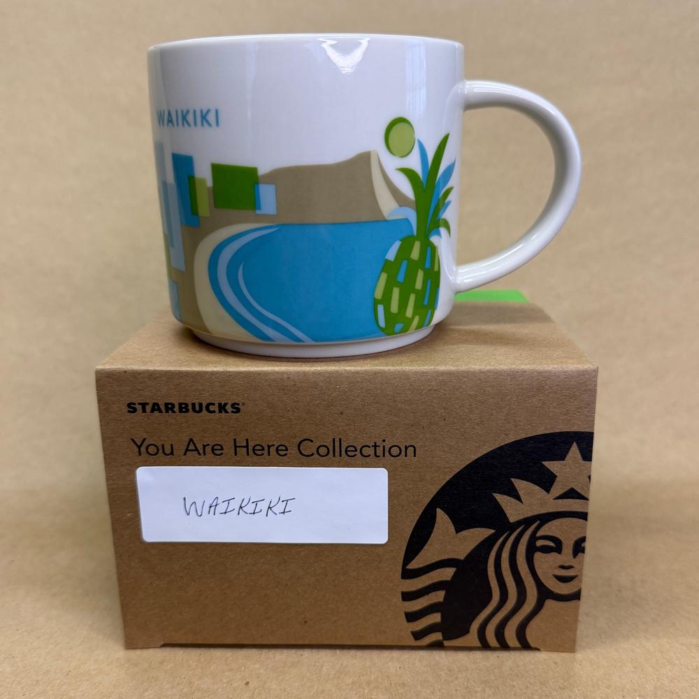 Starbucks You Are Here Series Waikiki Mug NIB-2012