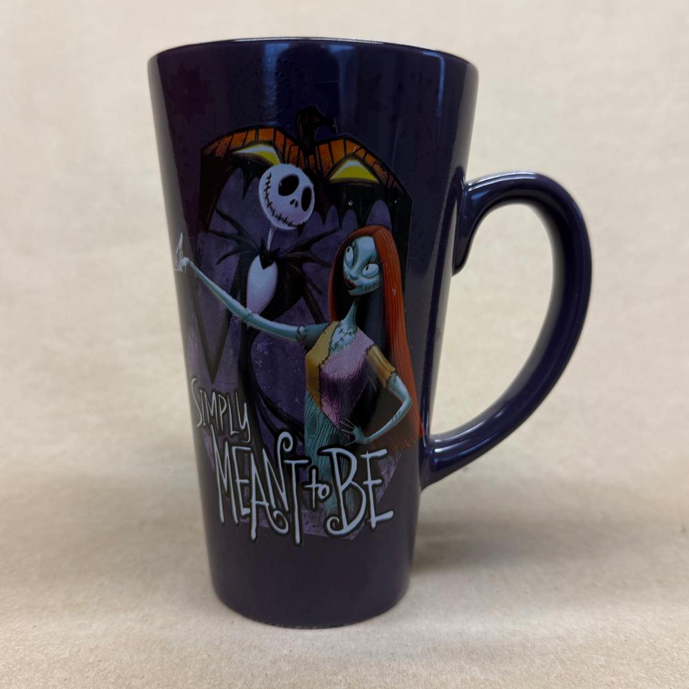 Disney Nightmare Before Christmas Jack & Sally Simply Meant To Be Mug-2022