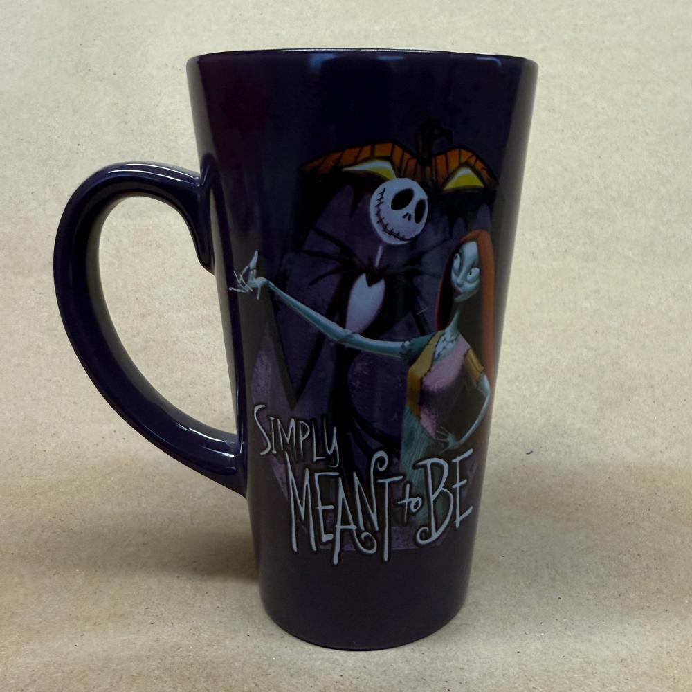 Disney Nightmare Before Christmas Jack & Sally Simply Meant To Be Mug-2022