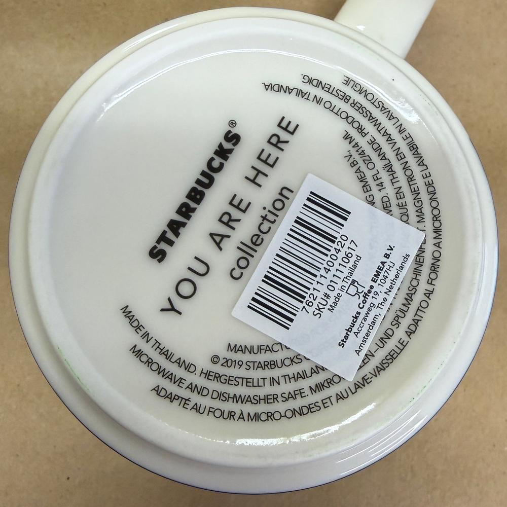 Starbucks You Are Here Series Rhodes Mug NIB-2019