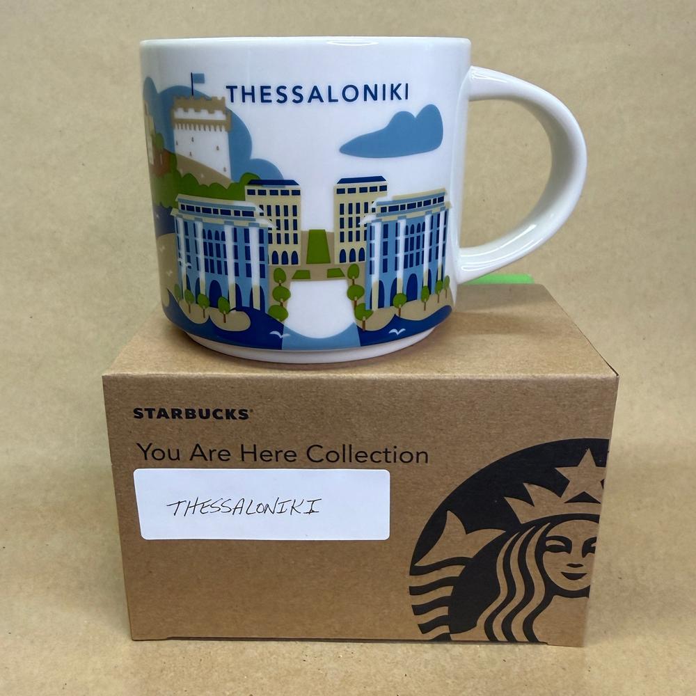 Starbucks You Are Here Series Thessalonniki Mug NIB-2019