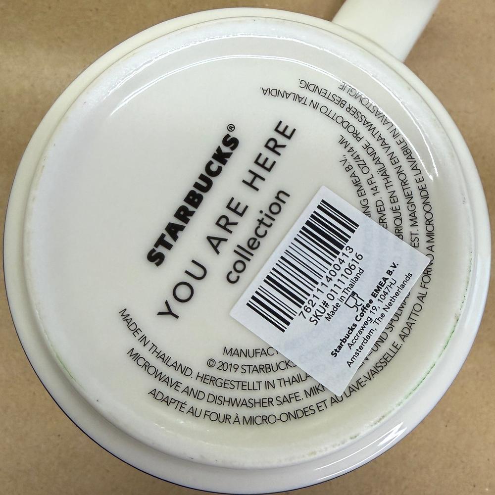 Starbucks You Are Here Series Thessalonniki Mug NIB-2019