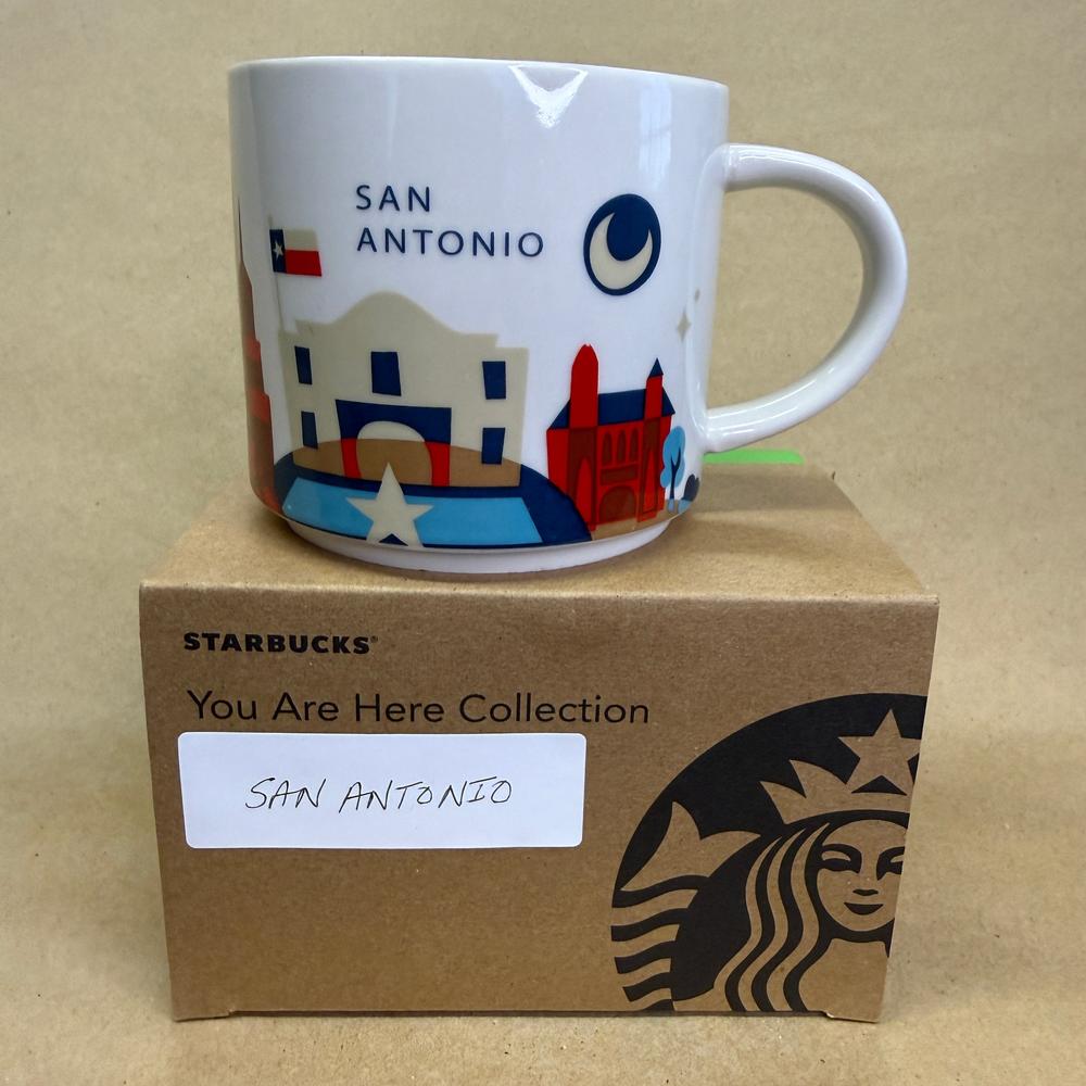 Starbucks You Are Here Series San Antonio Mug NIB-2013
