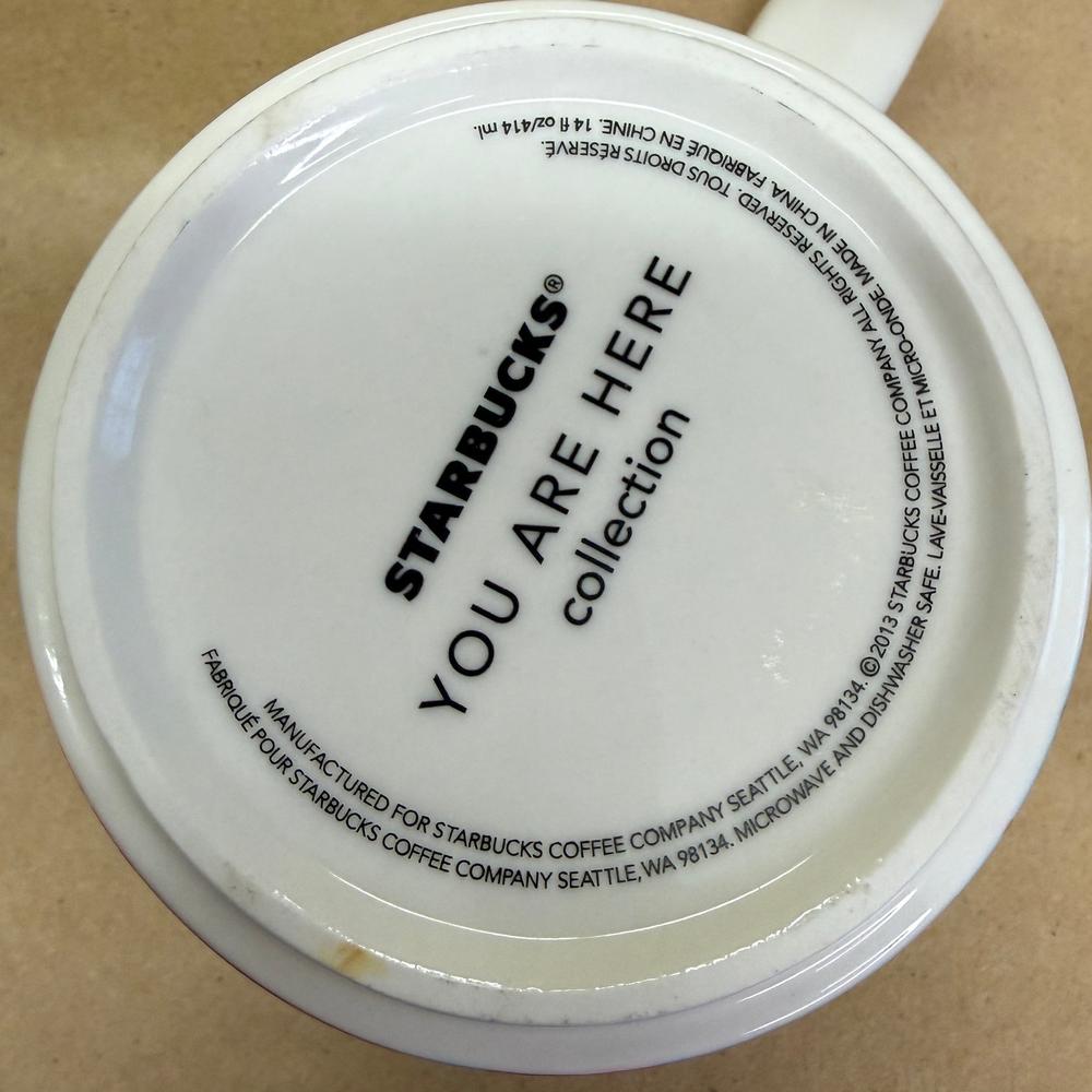 Starbucks You Are Here Series San Antonio Mug NIB-2013