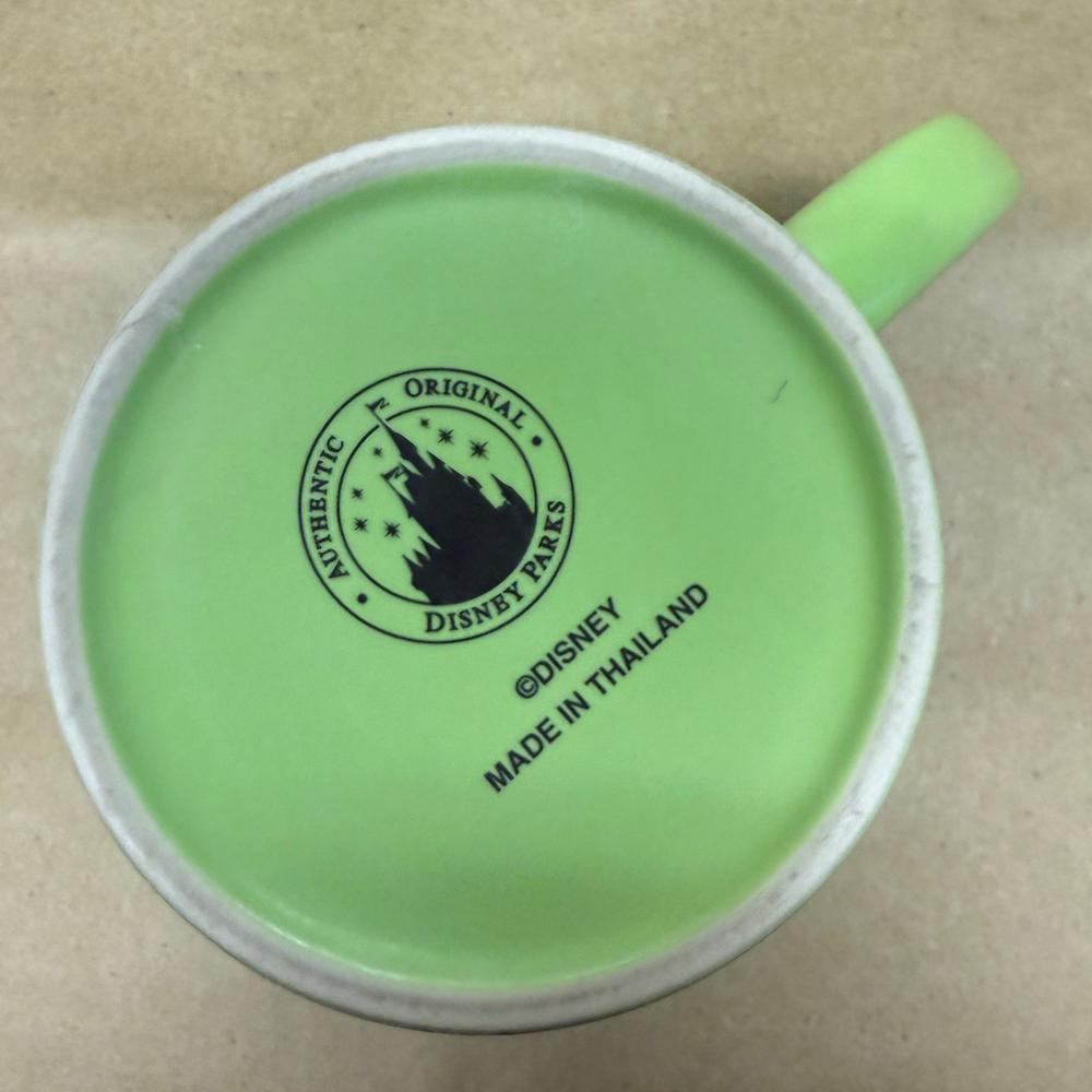 Disney Parks Goofy Green Polka Dots Mug