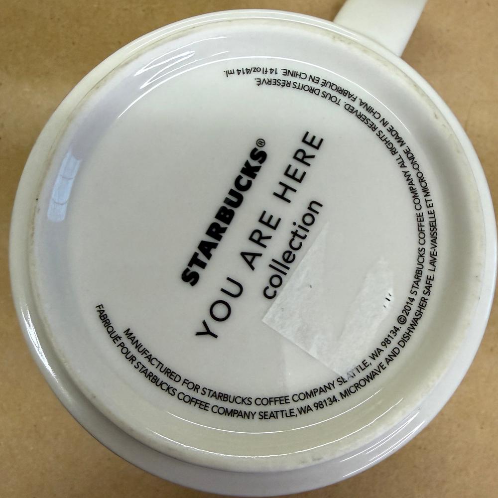 Starbucks You Are Here Series Orange County Mug NIB-2014