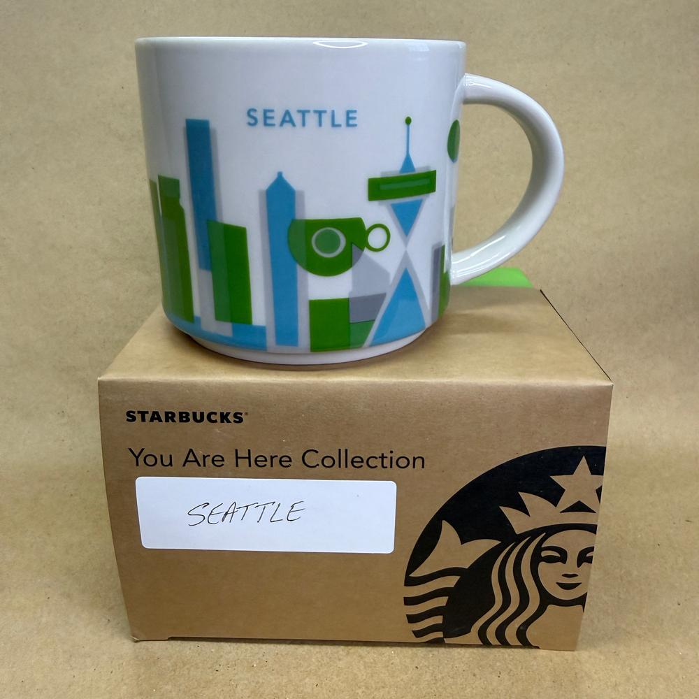 Starbucks You Are Here Series Seattle Mug NIB-2014