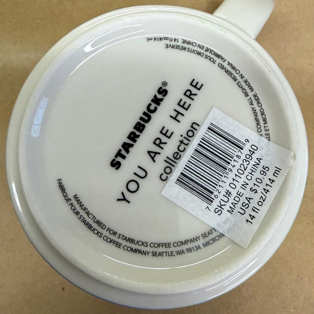 Starbucks You Are Here Series Seattle Mug NIB-2014