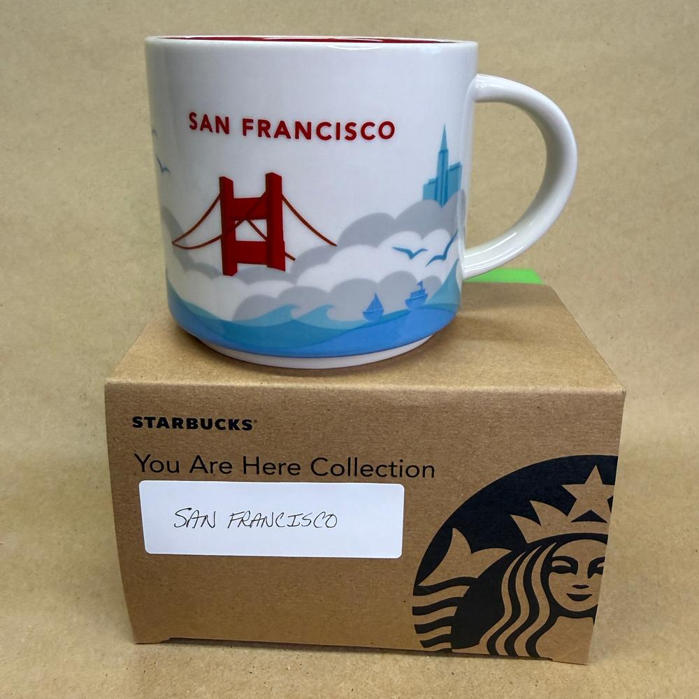 Starbucks You Are Here Series San Francisco Mug NIB-2014