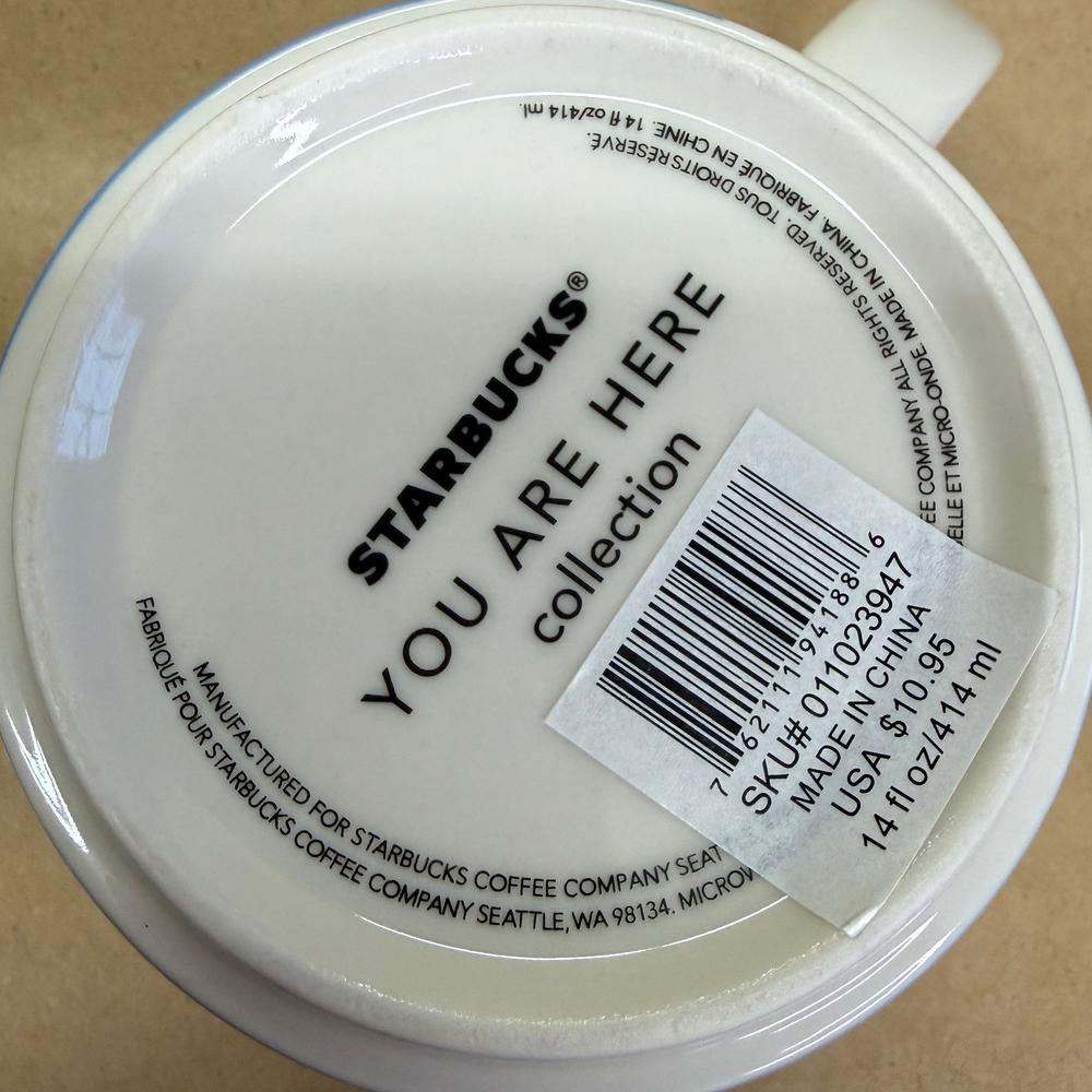 Starbucks You Are Here Series San Francisco Mug NIB-2014