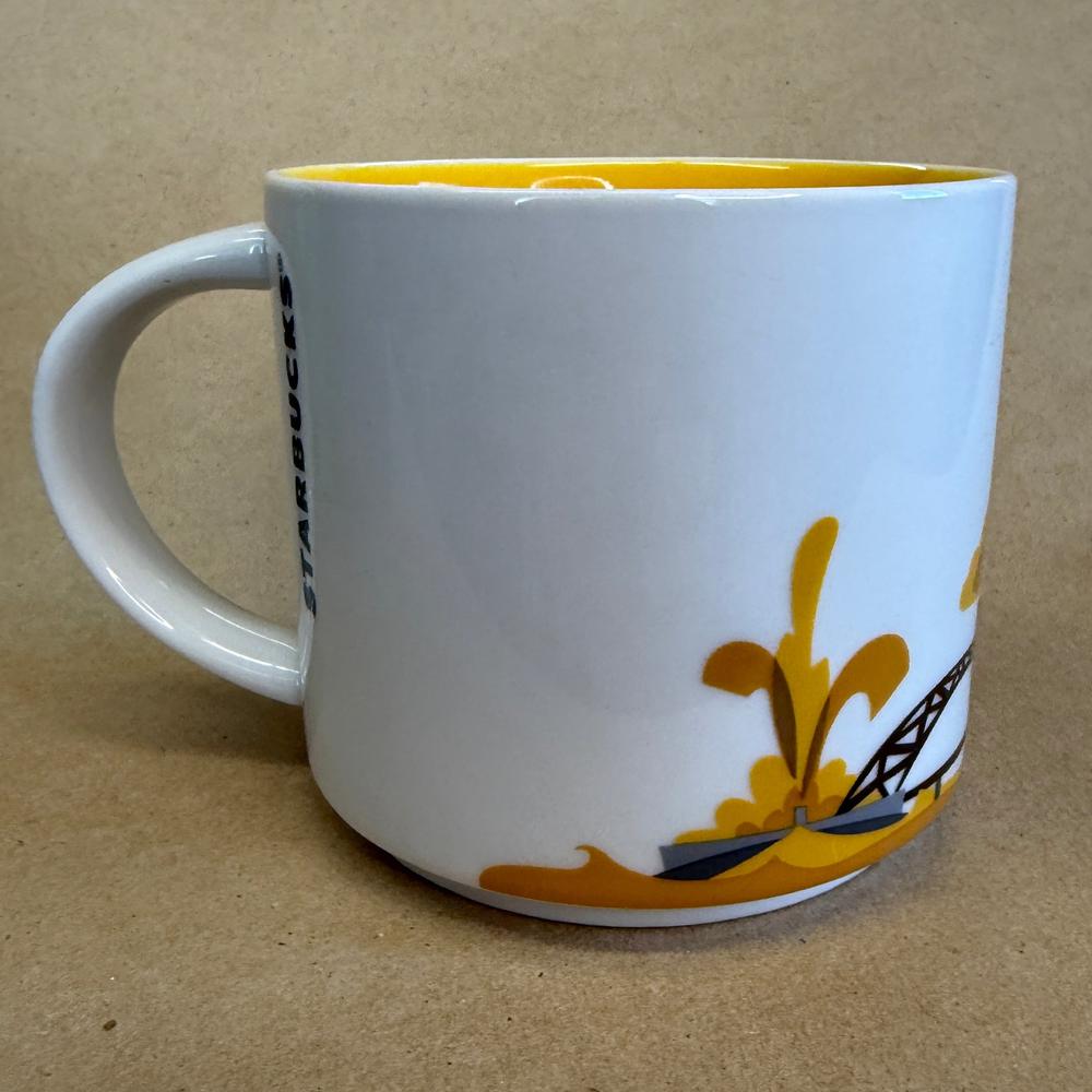 Starbucks You Are Here Series Pittsburgh Mug NIB-2015