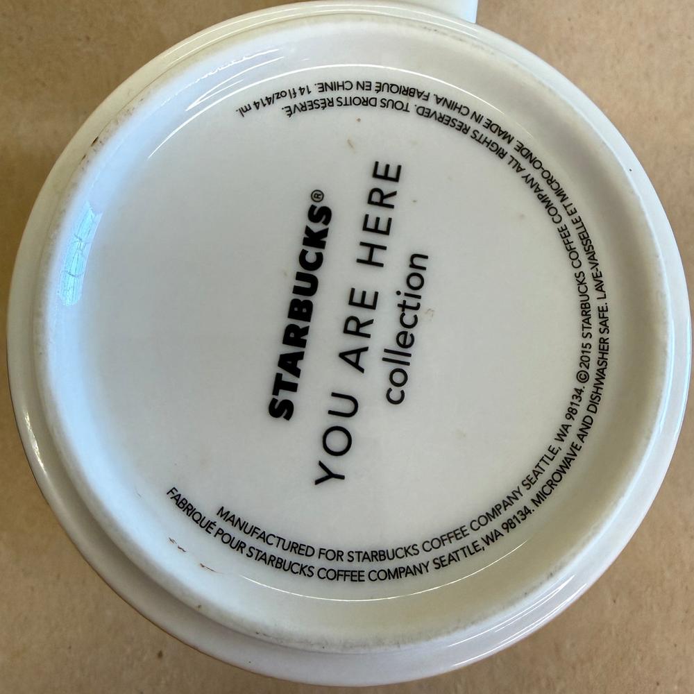 Starbucks You Are Here Series Pittsburgh Mug NIB-2015