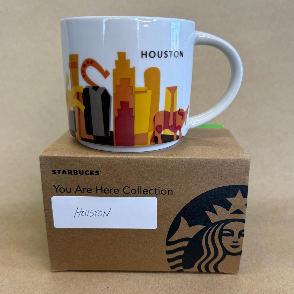 Starbucks You Are Here Series Houston Mug NIB-2015