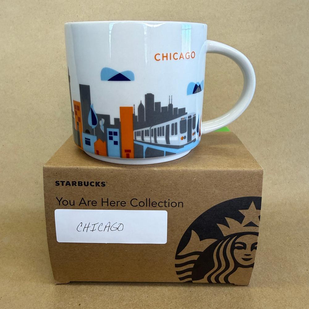Starbucks You Are Here Series Chicago Mug NIB-2015