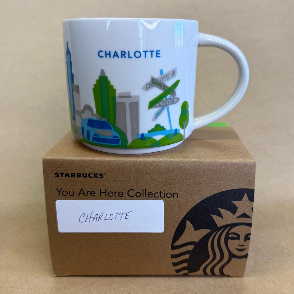 Starbucks You Are Here Series Charlotte Mug NIB-2012