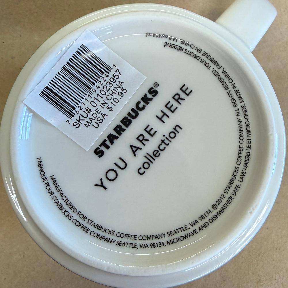 Starbucks You Are Here Series Charlotte Mug NIB-2012