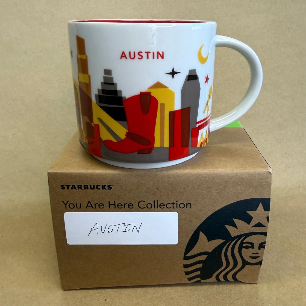 Starbucks You Are Here Series Austin Mug NIB-2015