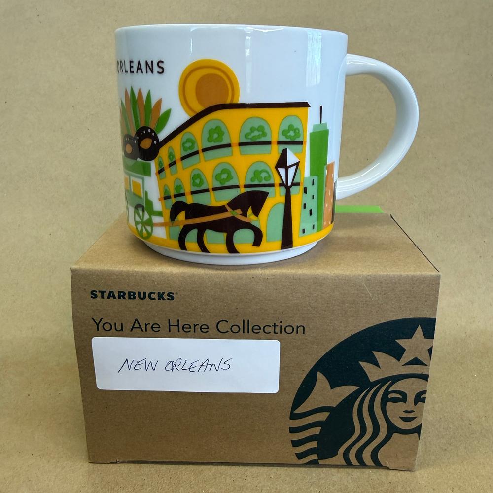 Starbucks You Are Here Series New Orleans Mug NIB-2013