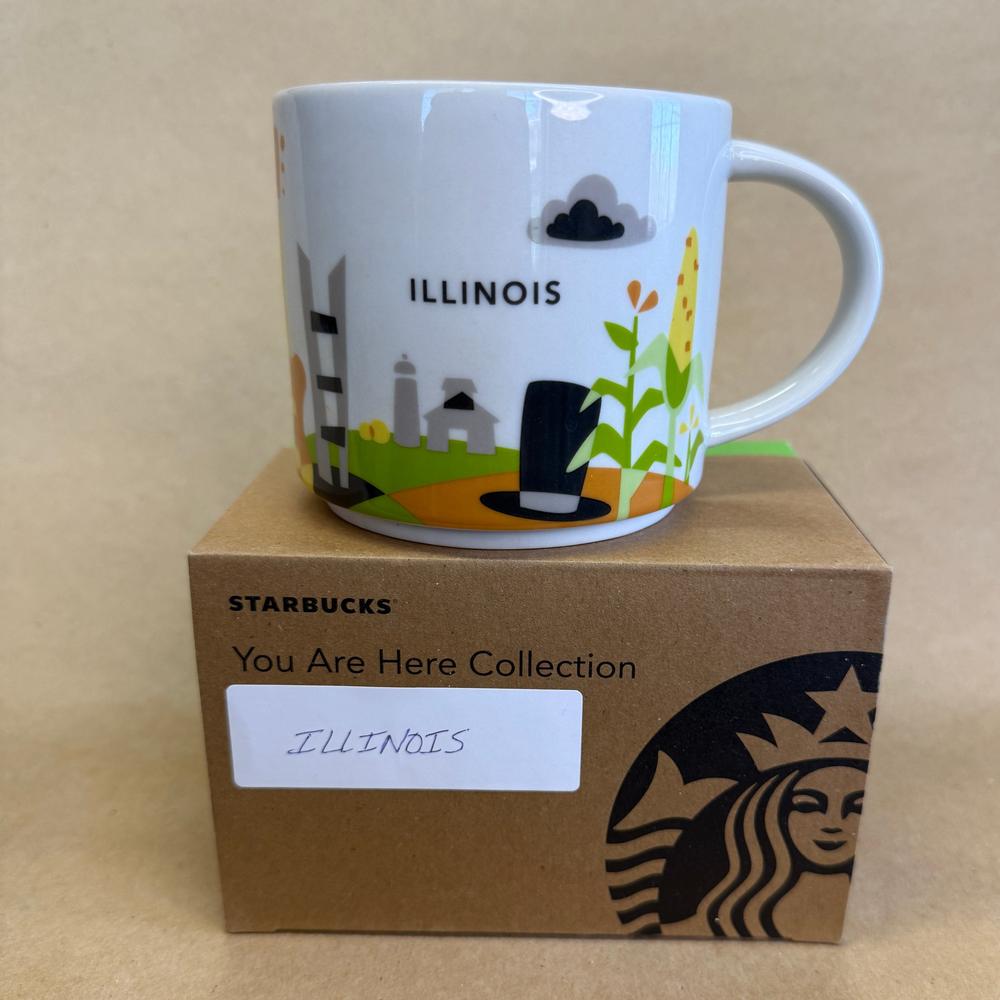 Starbucks You Are Here Series Illinois Mug NIB-2018