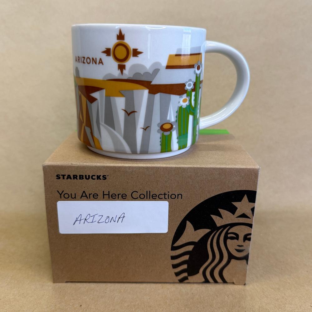 Starbucks Dining | Arizona Starbucks You Are Here Mug 14 oz New Yah | Color: Orange | Size: Os