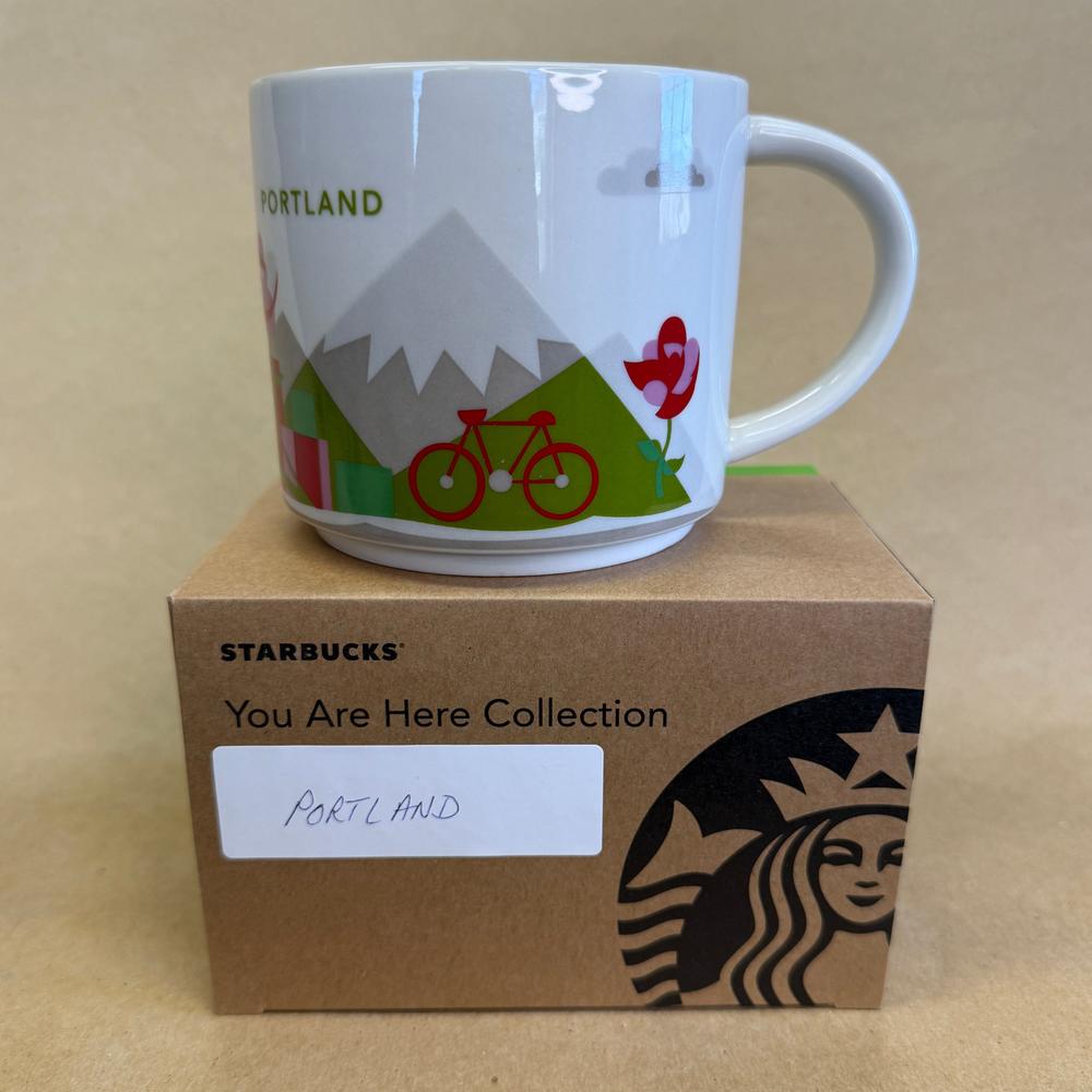 Starbucks You Are Here Series Portland Mug NIB-2012