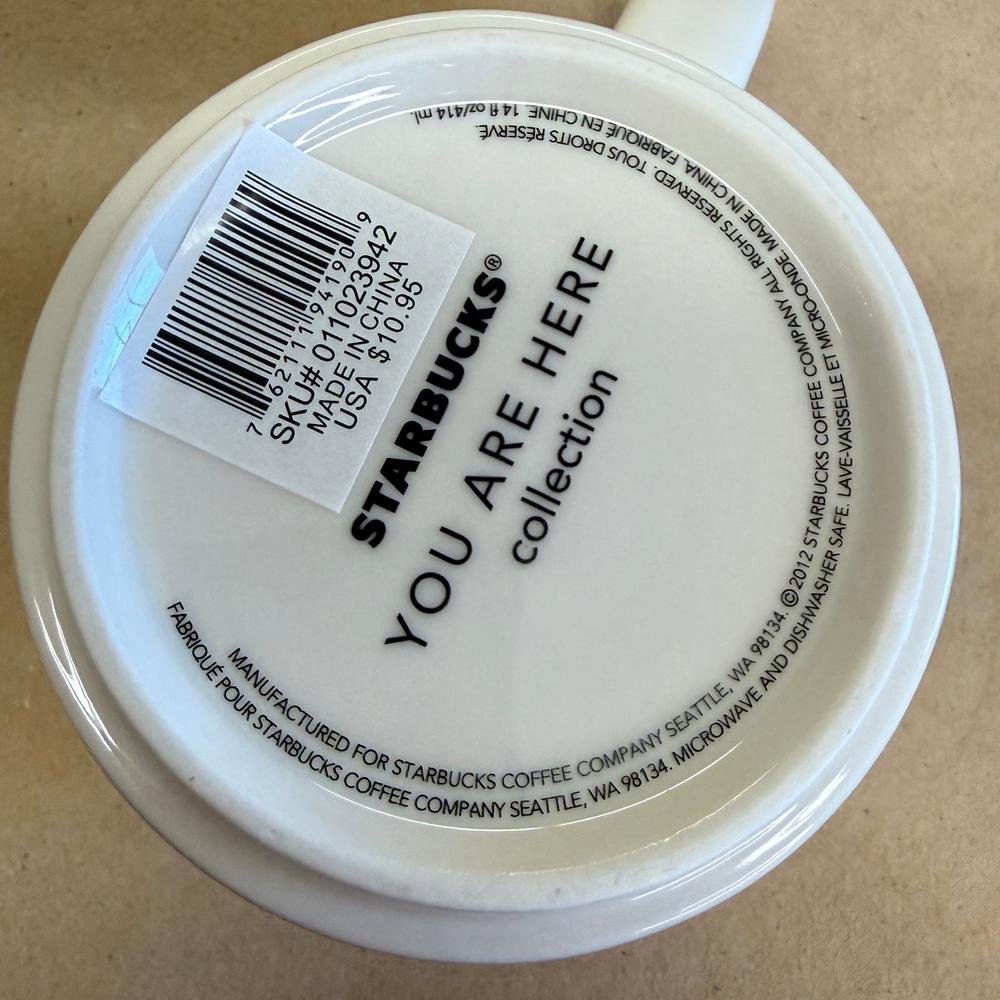 Starbucks You Are Here Series Portland Mug NIB-2012