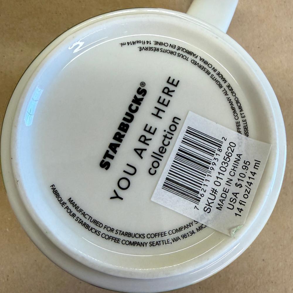 Starbucks You Are Here Series Wisconsin Mug NIB-2012