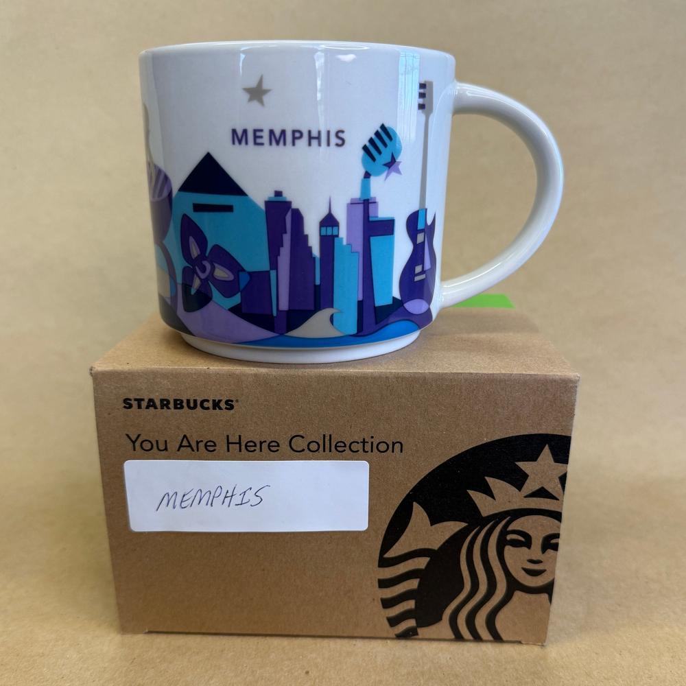 Starbucks You Are Here Series Memphis Mug NIB-2015
