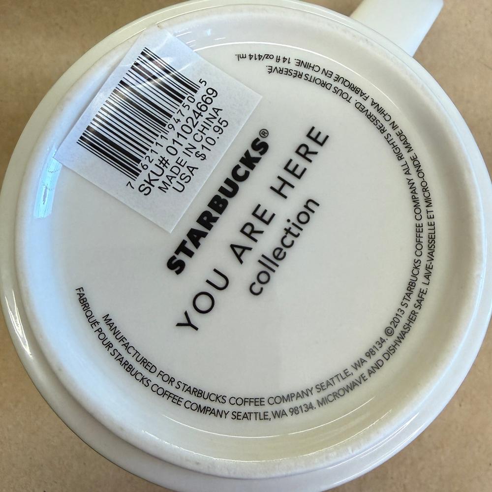 Starbucks You Are Here Series Ohio Mug NIB-2013