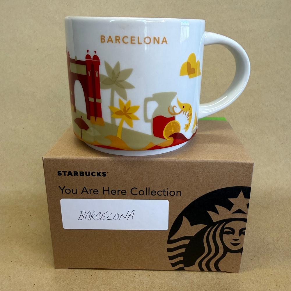 Starbucks You Are Here Series Barcelona Mug NIB-2017