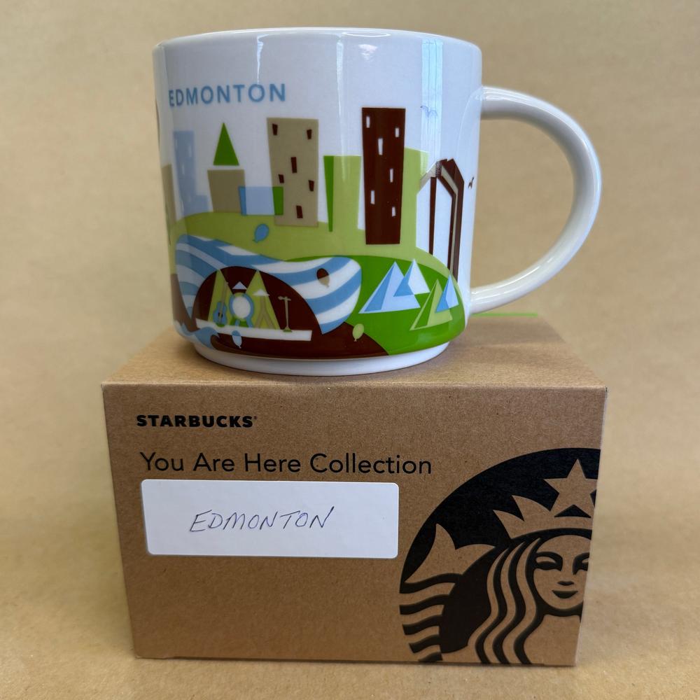 Starbucks You Are Here Series Edmonton Mug NIB-2014