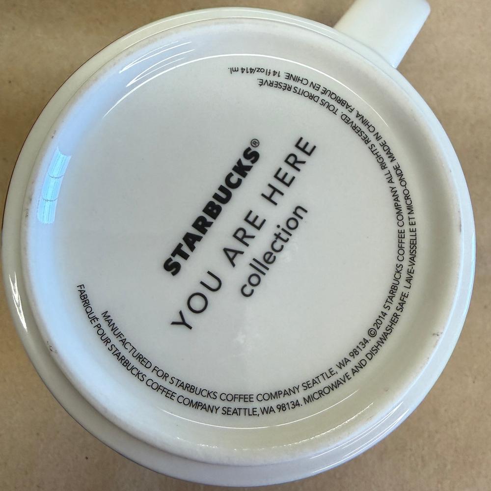 Starbucks You Are Here Series Edmonton Mug NIB-2014