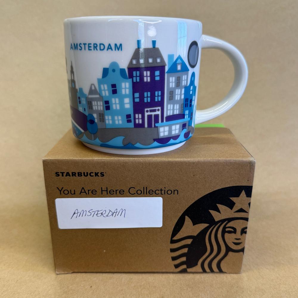 Starbucks You Are Here Series Amsterdam Mug NIB-2017