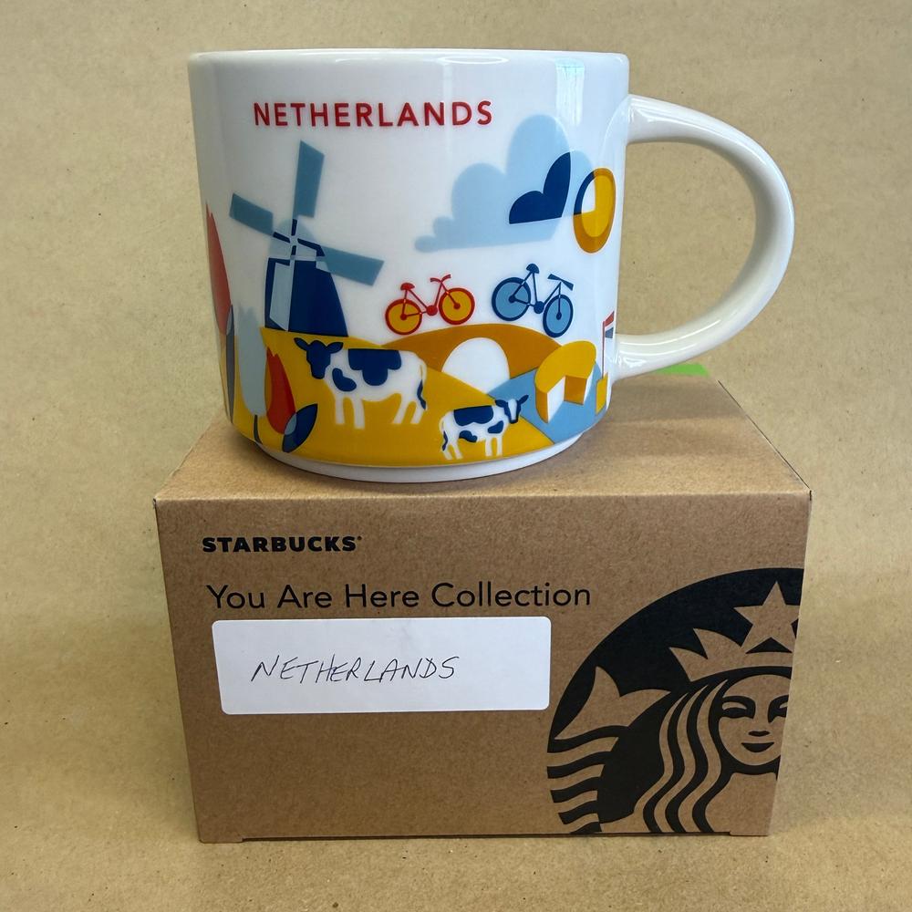 Starbucks You Are Here Series Netherlands Mug NIB-2018
