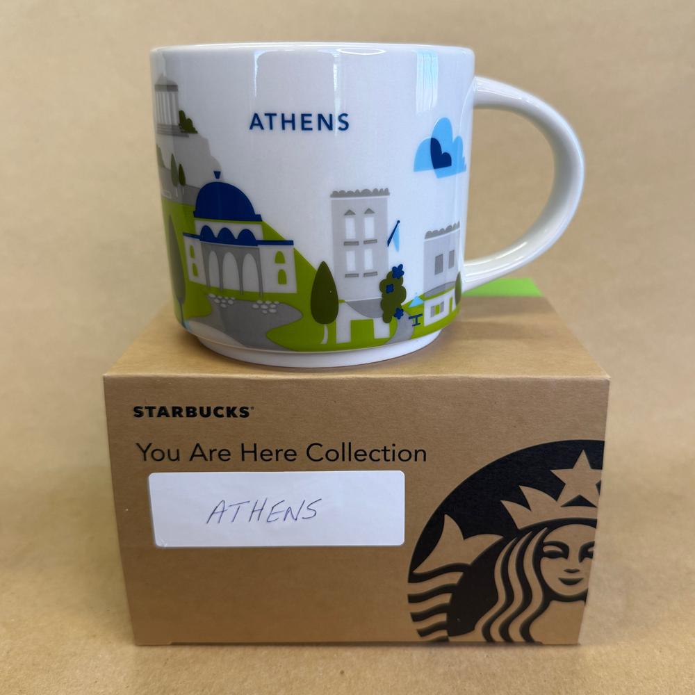 Starbucks You Are Here Series Athens Mug NIB-2018