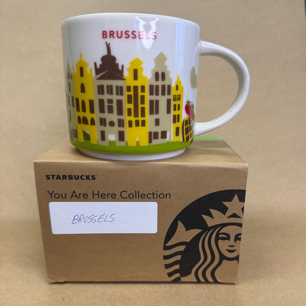 Starbucks You Are Here Series Brussels Mug NIB-2017